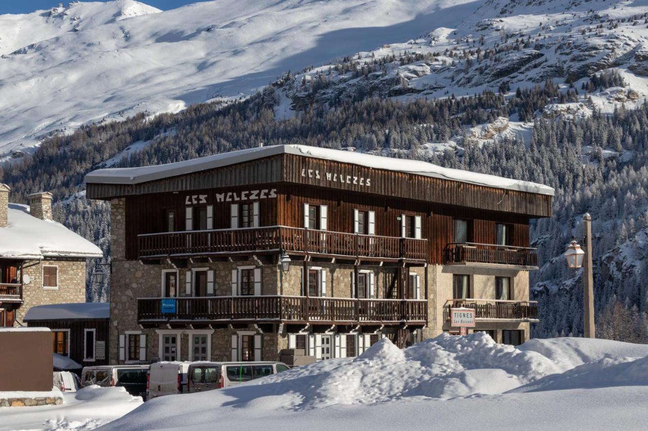 ティニュ Chalet Les Melezes Bed & Breakfast エクステリア 写真